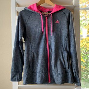 Adidas Ultimate Hoodie Climawarm Fleece Zip, Small